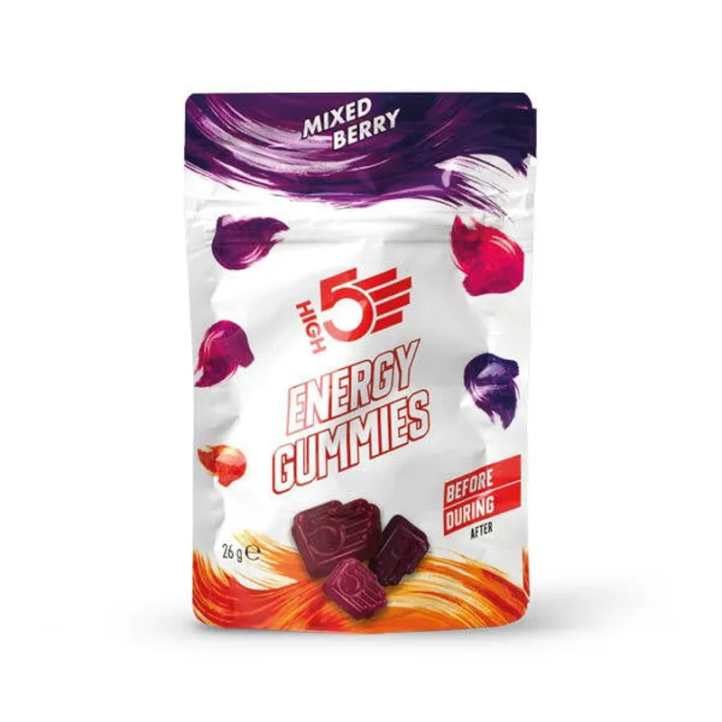 High5 Mixed Berry Energy Gummies - Single Pack